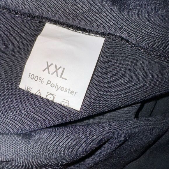 WOMENS BLACK SLEEVELESS BLOUSE TOP - Picture 5 of 5